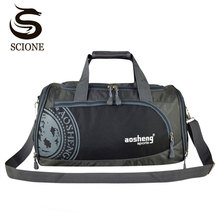 Scione Casual Travel Sports Handbag Men Women Large Capacity Luggage Crossbody Shoulder Bags Outdoor Duffel Suitcase Shoe Pack 2024 - buy cheap