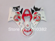 Motorcycle Fairing kit for GSXR600 750 01 02 03 GSXR 600 GSX-R750 K1 2003 2001 2002 red white Fairings set +gifts SM61 2024 - buy cheap