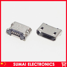 Free shipping 100pcs/lot Micro 5p 5pin usb connector USB female Scoket JACK 5.9MM 2024 - buy cheap