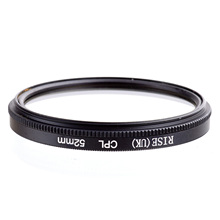 RISE(UK) 52mm circular polarising CPL filter for Nikon D3100 D3200 D5100 D5000 D3000 D40 kit 2024 - buy cheap
