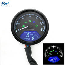 Motorcycle LED Odometer Motorcycle Digital Odometer Backlight Night Tachometer Gauge Panel Motorbike Speedometer 2024 - buy cheap