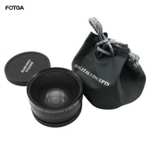 FOTGA 58mm 0.45x Wide Angle & Macro Conversion Fixed Focus Lens 0.45x 58 for CANON NIKON SONY 58MM Lens 2024 - buy cheap