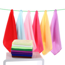 Ultra Soft Microfiber Towel 25*25CM Multifunction Quick drying Square Kitchen Towel Car Washing Cloth Kitchen Wash Clean Cloth 2024 - buy cheap