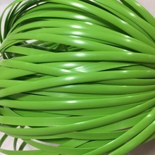 500g Green flat synthetic rattan weaving material plastic rattan for knit and repair chair table synthetic rattan 2024 - buy cheap