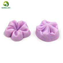 Silicone Flower Mold For Cake Decoration Flowers Fondant Mold Sugar Silicone Cake Moldes De Silicona Baking Tools Color Purple 2024 - buy cheap