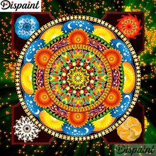 Dispaint Full Square/Round Drill 5D DIY Diamond Painting "Mandala scenery" 3D Embroidery Cross Stitch 5D Home Decor A11204 2024 - buy cheap