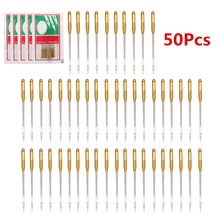 50pcs Household Sewing Machine Needles For Singer Janome Juki Also Fit Old Sewing Macine 90/14 2024 - buy cheap