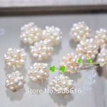 Bolas de perlas naturales AAA de 16MM, 16 Uds., joyería, colgantes de cuentas 2024 - compra barato