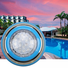 Luz LED subacuática para barco marino, lámpara subterránea para decoración de estanque y piscina, 12V 2024 - compra barato