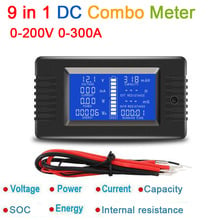 DC 200V 300A Voltmeter Ammeter Car Battery Tester Capacity resistance Remaining electricity Voltage Meter monitor shunt 12v 24v 2024 - buy cheap