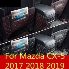 Para mazda CX-5 cx5 cx 5 2017 2018 2019 assentos cuidado protetor de assento traseiro anti-pontapé almofada assento capa automotivo interior 2024 - compre barato
