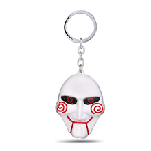 MS JEWELS The Moive SAW Key Chain Killer Mask Metal Key Rings For Present Gift Chaveiro Keychain 3 Colors 2024 - buy cheap