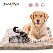 Benpaw cobertor macio para cães, macio, médio e grande, confortável, lavável, cobertor para pet, gato, para cama, filhote de cachorro, sofá 2024 - compre barato