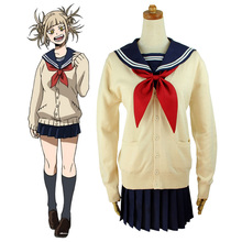 My Hero Academia Cosplay Costume Boku no Hero Academia Himiko Toga JK Uniform Women Suits with Sweaters 2024 - buy cheap