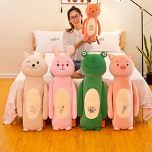 Super Soft Cute Rabbit&Pig&Cat Plush Toy Cartoon Animal Fox&Frog Stuffed Doll Sofa Bed Pillow Cushion Baby Children Present 2024 - buy cheap