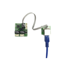 Mini módulo PBC PBCswitch módulo OEM mini tamanho 3/4 Portas Switches de Rede Pcb Board mini módulo de switch ethernet 10/100 Mbps 2024 - compre barato