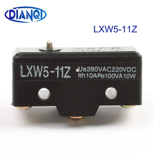 5x LXW5-11Z Micro Inching Switch 3 Screw Terminal Panel Mount Roller Plunger Momentary Micro Travel Witches Button Limit Switch 2024 - buy cheap