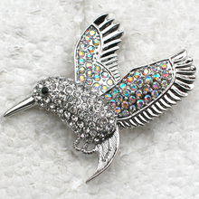 Rhinestone Bird Pin brooches C330  AF 2024 - buy cheap