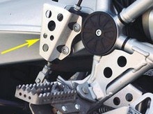 Защита задних тормозных насосов из нержавеющей стали для BMW R1200GS/ADV [2005-2012] 2024 - купить недорого