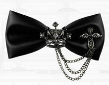 Lazo de corona negra Original para hombre y mujer, vestido formal de boda, lazo de mariposa, corbata de lazo para estudiantes, personalidad, envío gratis 2024 - compra barato