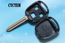 CYCTEM 3 Buttons Remote Key Shell Replacement Car Keys Blank Case Fit For Toyota Camry With Toy43 Blade 2024 - buy cheap