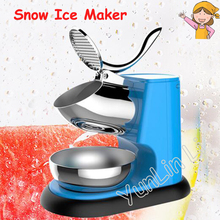 Portable Snow Ice Maker Electric Ice Crusher Commercial Aluminum Alloy Ice Crusher with Low Noise 2024 - buy cheap