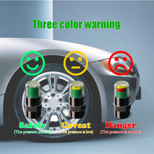 4Pcs Car Warning Pressure Tire Wheel Air Valve Caps Cover For Citroen C5 C4 C3 C2 Mini Cooper Opel Astra H G J Vectra C Saab 2024 - buy cheap