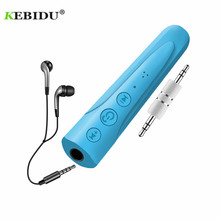 KEBIDU-auriculares con conector AUX I8, auriculares inalámbricos con Bluetooth, reproductor MP3, Kit de Audio para coche, manos libres con micrófono para teléfono móvil, 3,5mm 2024 - compra barato