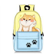 Women Cute Backpack Bookbag Cartoon Totoro Corgi Unicorn Animal Knapsack Printing School Bagpack Bag for Teenage Girls Mochila 2024 - buy cheap
