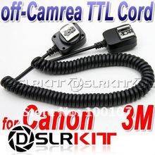 3M 3 meter E-TTL Off Camera FLASH sync Cord for Canon 2024 - buy cheap