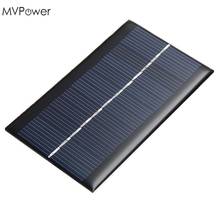 Мини-солнечная панель MVPower, 6 В, 1 Вт, портативное зарядное устройство для сотового телефона, 10*60*2,5 мм 2024 - купить недорого