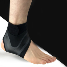 Protetor de tornozelo, suporte elástico para o tornozelo, equipamento esportivo com ajuste com elasticidade, 1 peça 2024 - compre barato