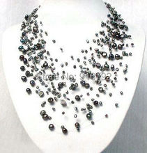 YH@CS >>>Charming Starriness Black Cultured Pearl Necklace 2024 - buy cheap