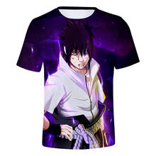 2018 Hot Fashion 3D Naruto t shirt Men/women Summer Hip Hop Harajuku 3D Print Naruto Men's t shirt O Neck Plus Size Clothes 2024 - buy cheap