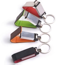 4 Style Color Key Chain Leather Metal 8GB 16GB 32GB 128GB 2.0 USB Pendrive 64GB Flash Drive Pendrive Memory Stick Gift 1tb 2tb 2024 - buy cheap