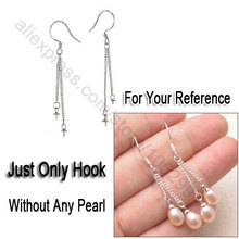 Fast Shipping 50PCS Lot Wholesale 925 Sterling Silver Jewelry Findings Double ROLO 2 Lines Earring Hooks Earwire For Beads 2024 - buy cheap