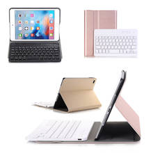 Russian/Hebrew/Spanish Removable Wireless Bluetooth 3.0 Keyboard Stand PU Leather Case Cover For Apple iPad Mini 4 Mini4 Tablet 2024 - buy cheap