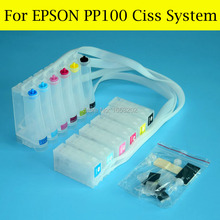Redefinição de chip para epson pp50 pp100ii flash pp100ap pp100n PP-100, sistema de transferência de dados com 6 cores 2024 - compre barato