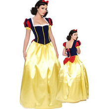 Plus Size 6XL Adult Snow White Costume Carnival Halloween Costumes for Women Fairy Tale Princess Cosplay Female Long Dress 2024 - buy cheap