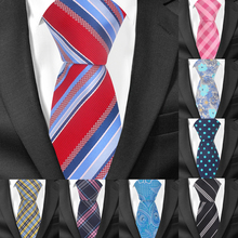 Moda listrado pescoço laços para homem mulher jacquard floral gravata para casamento ternos de negócios gravata magro masculino gravata gravatas 2024 - compre barato