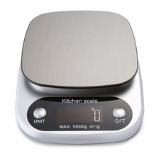 Электронные цифровые кухонные весы со светодиодный подсветкой, 10 кг/1 г 2024 - купить недорого
