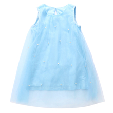 2018 Fashion Beading Pegeant Baby Girl Princess Party Dress Tulle Gown Dresses+Bag Sundress Clothes 1-7Y Cute 2024 - buy cheap