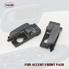 1PAIR FRONT INTERIOR DOOR HANDLE  FOR HYUNDAI ACCENT 2007-2011 2007 2008 2009 2010 2011 2024 - buy cheap