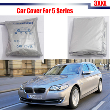 Cawanerl Car Cover Sun Shade Sun Shield Anti-UV For BMW 5 Series Rain Sun Snow Resistant Cover Car-Styling 2024 - buy cheap