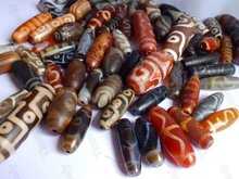 200pcs Tibetan Dzi Beads, DIY Jewelry Making Loose Beads Prayer Natural Tibetan Agates Dzi Beads for Handmade Bracelet Neckalce 2024 - buy cheap