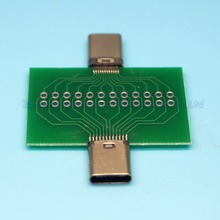 Placa de prueba macho a hembra, adaptador USB3.1 tipo C, 2 uds. 2024 - compra barato
