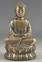 Продуманная китайская коллекция медная статуя богини милосердия благоприятная 2024 - купить недорого