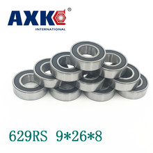 Axk 629rs Bearing Abec-5 (10pcs) 9*26*8 Mm Miniature Sealed 629-2rs Ball Bearings 629 2rs 2024 - buy cheap