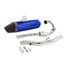 Silenciador de tubo de escape completo para Yamaha, TTR230, TT-R230, 2005, 2006, 2007, 2008, 2009, 2010, 2011, 2012, 2013, 2014, 2015, 2016 2024 - compra barato