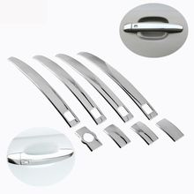 FUNDUOO For Audi Q5 Audi A4 (B8) 2009 2010 2011 2012 2013 2013 2015 Stainless Steel Door Handle Cover Trim Sticker BEZEL OVERLAY 2024 - buy cheap